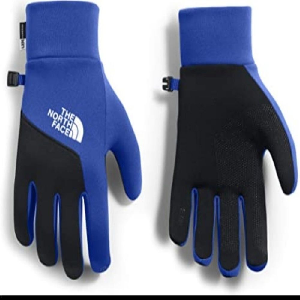🆕North Face Blue Etip Gloves are North Face top-selling Touchscreen glove 📲🧤